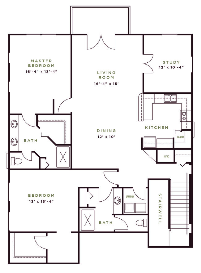 Floorplan - Tower 24 Apartments