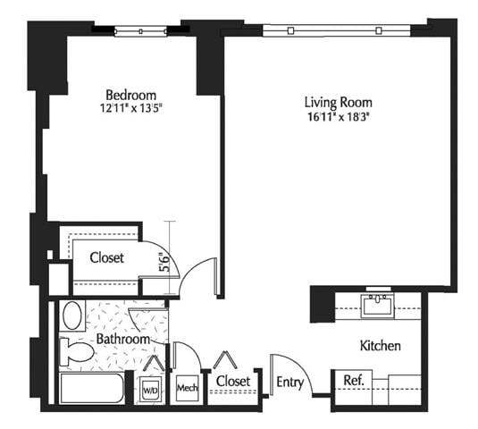 Floorplan - The Lexington at Market Square
