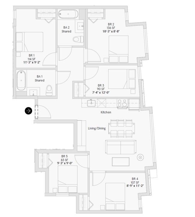 Floorplan - Bosco