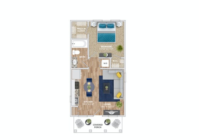 Floorplan - Swells Cottages
