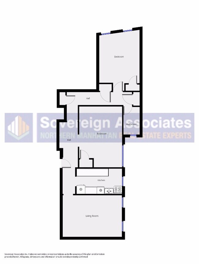 Floorplan - 615 Fort Washington Avenue