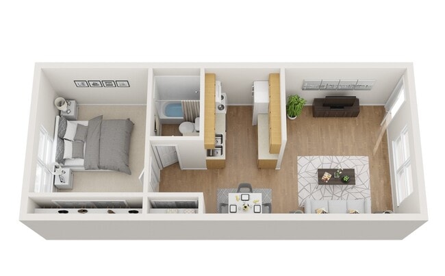 Floorplan - Jurupa Royal Apartments