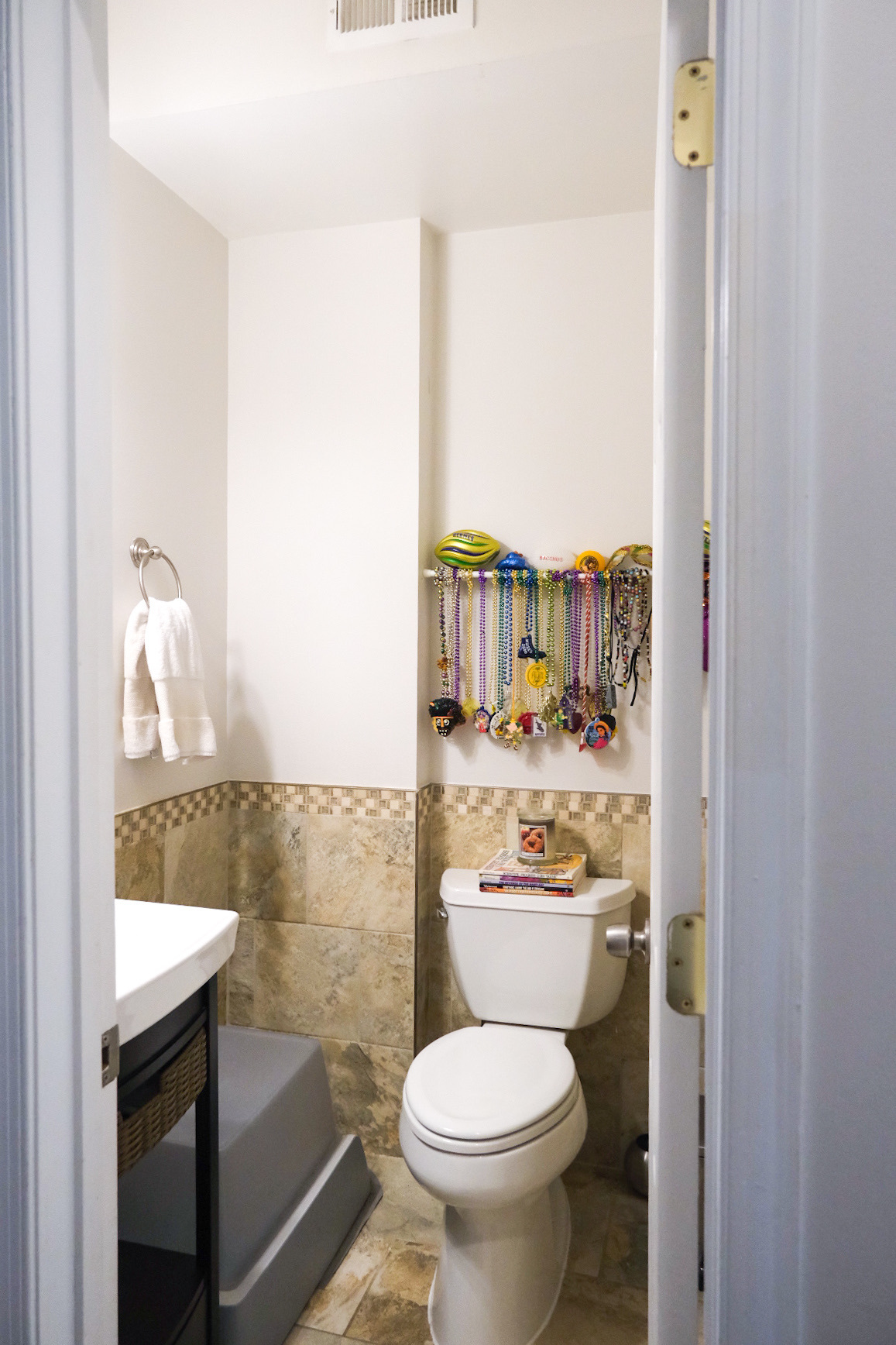 Downstairs half bath - 655 16th St NE