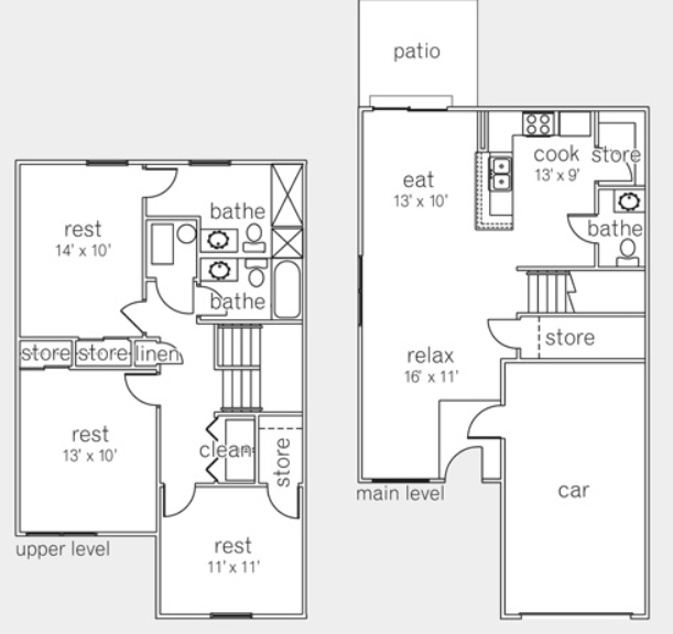 Floorplan - Traditions at Slate Ridge