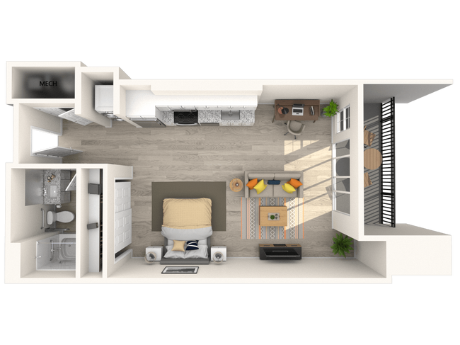 Floorplan - Melody on Main