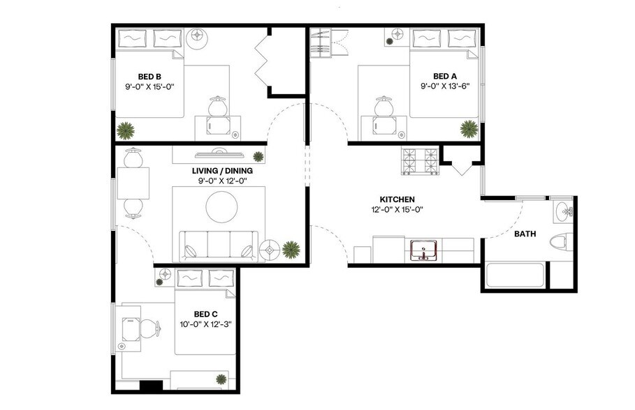 Building Photo - Room in Shared 3 bed/1 bath home in North End