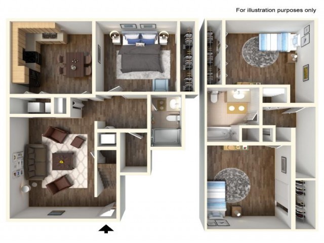 Floorplan - Stonebrook Townhomes