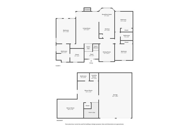 Building Photo - Stunning Stone Fireplace • Finished Basement • Fenced Yard