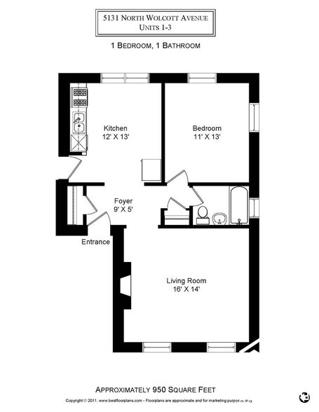 Building Photo - 5131 N Wolcott Ave