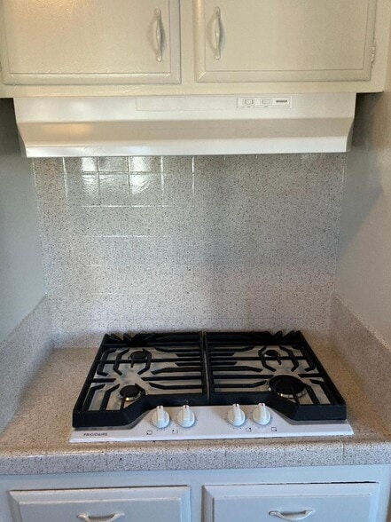New gas stove and new vent hood - 1123 S Wooster St