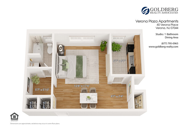 Floorplan - Verona Plaza Apartments