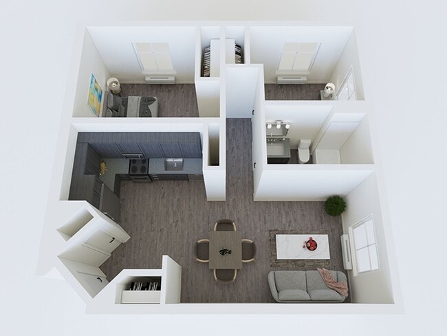 Floorplan - Park & Franklin Lofts