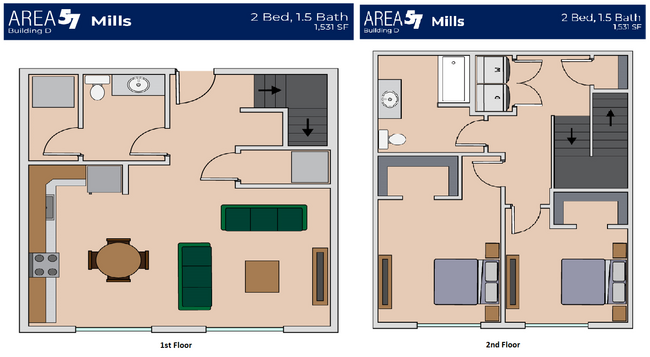 Floorplan - Area 57 C/D