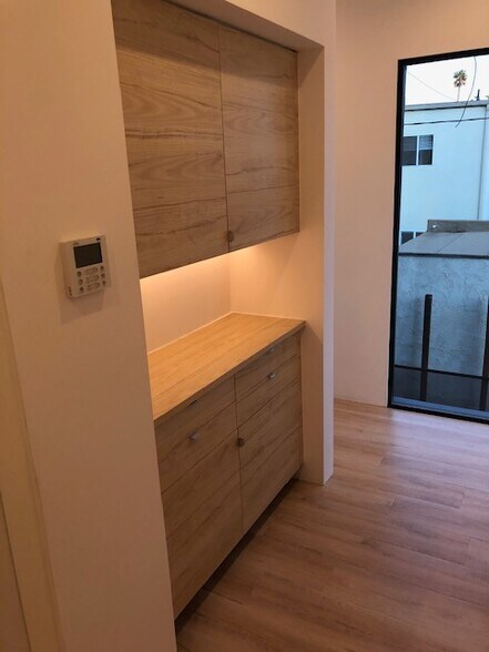 Entry hall cabinets - 1282 S Cloverdale Ave