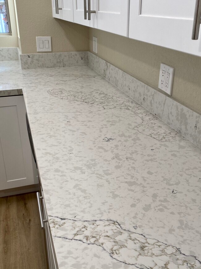 White Quartz Counters Throughout - 4204 3rd Ave