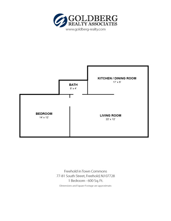 Floorplan - Freehold In-Town Commons