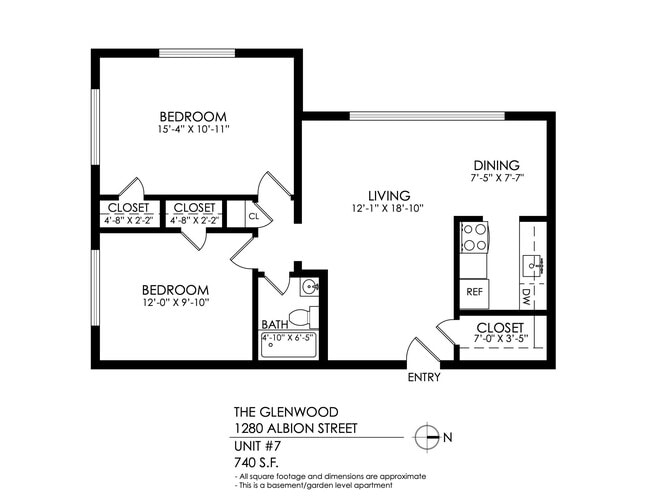 Floorplan - The Glenwood