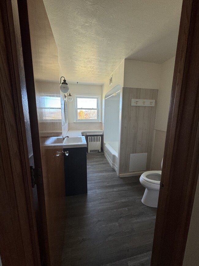 Spacious Bathroom, plenty of counter space and brand new flooring - 620 Horn Rd