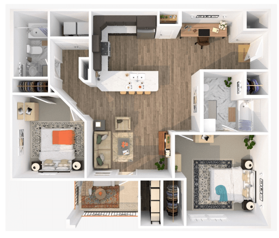 Floorplan - Waters at Oakbrook