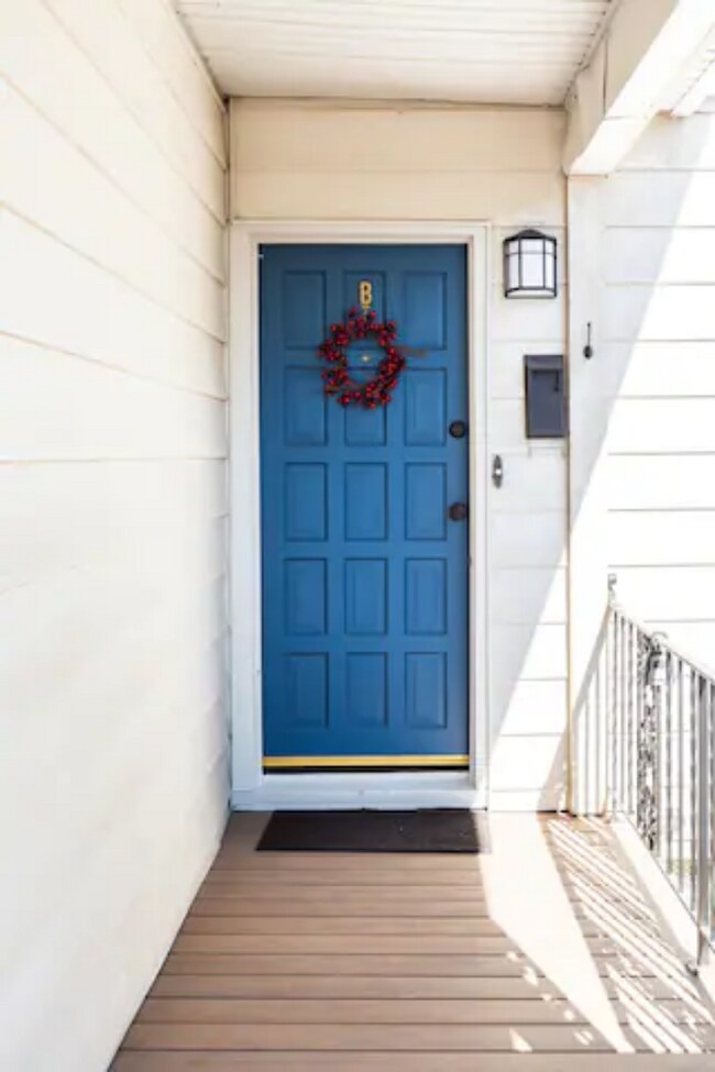 The front door to your apartment - 410 Sandusky Ave