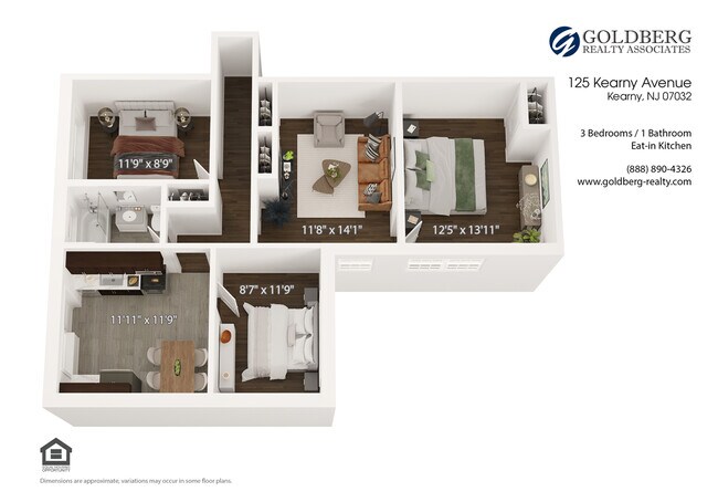 Floorplan - 125-133 Kearny Avenue