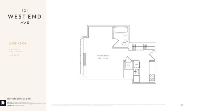 Floorplan - 101 West End Avenue