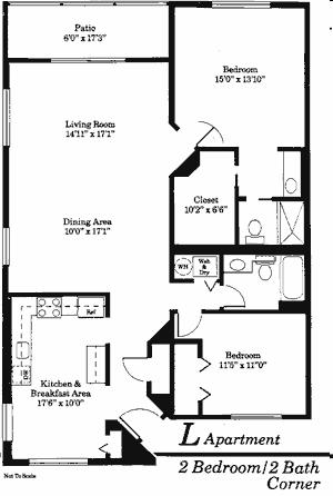 2BR/2BA - Hawthorne Condominium