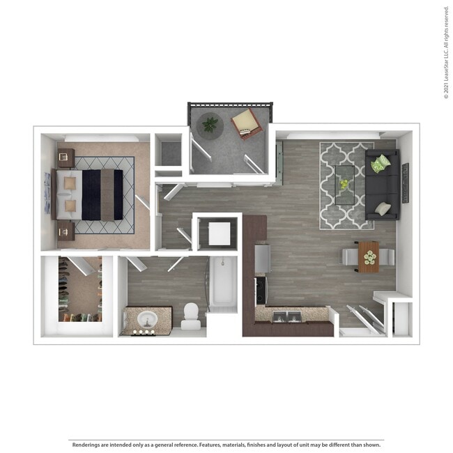 Floorplan - Citron Apartments