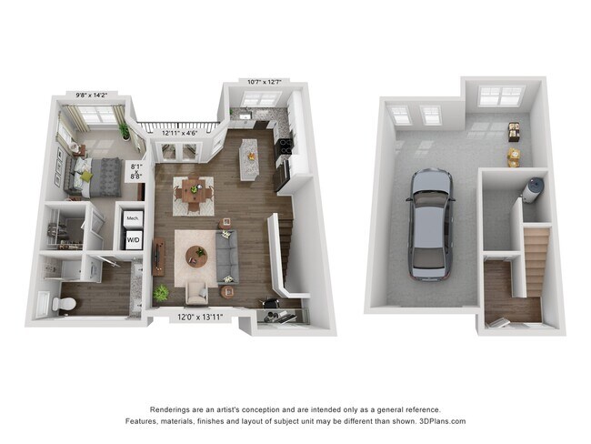 Floorplan - Meridian at Rogers Branch