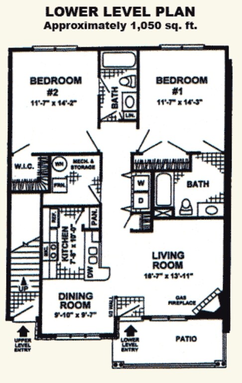 2BR/2BA - Kensington Court Apartments