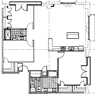 2BR/2BA - Chesapeake Lofts