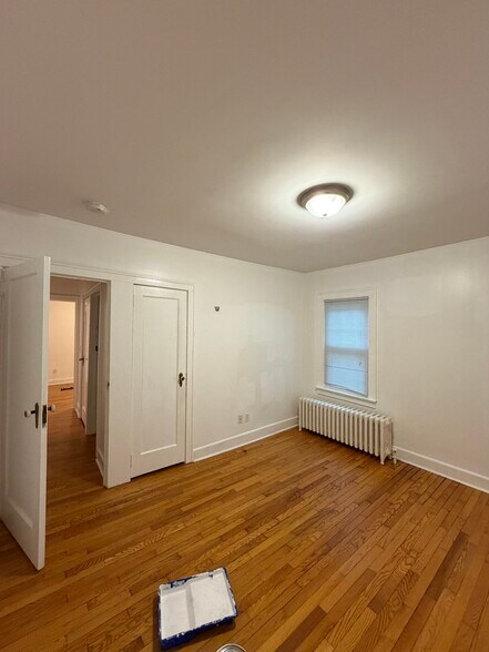 In the process of painting the walls - 860 Migeon Ave