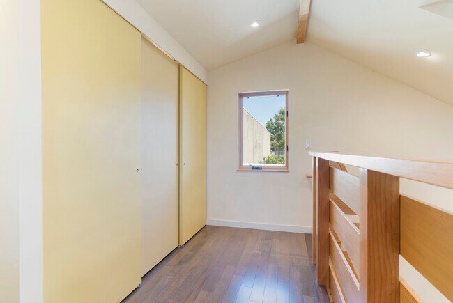 Bedroom loft toward east - 952 60th St