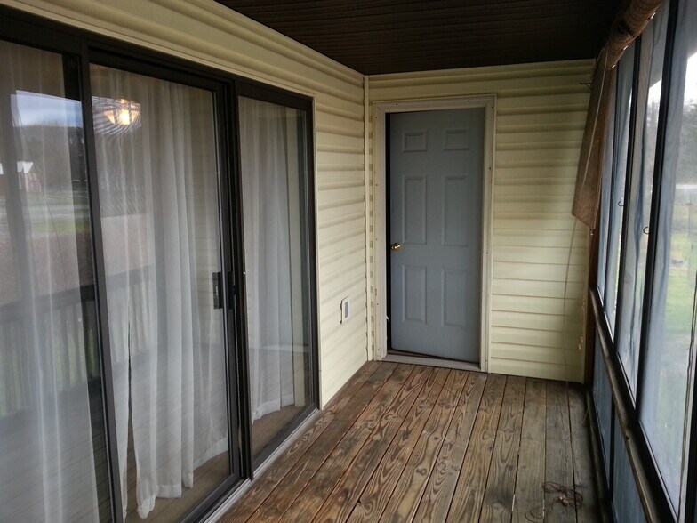 Porch toward storage - 4011 Rockwell Ave