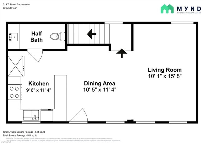 2 br, 2.5 bath - 519 T St Unit 102 Apt 102 - 2 br, 2.5 bath  - 519 T St Unit 102 Apt 102