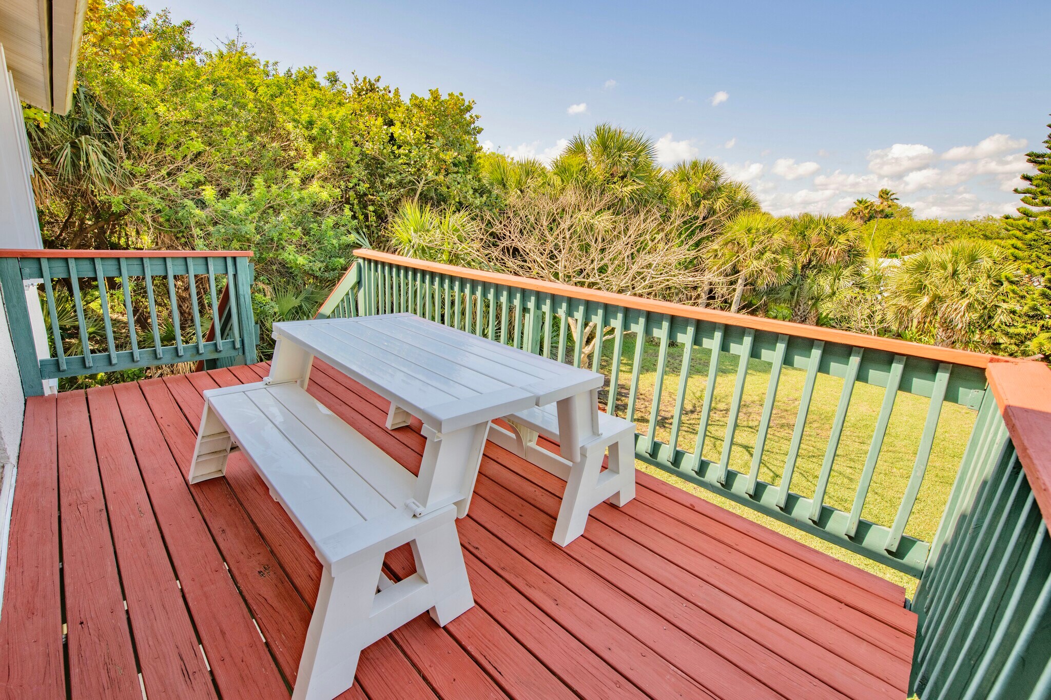 Back deck - 6710 S Highway A1A