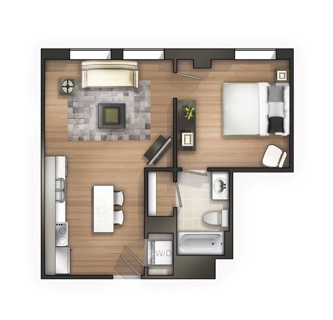 Floorplan - The Land Bank Loft Apartments