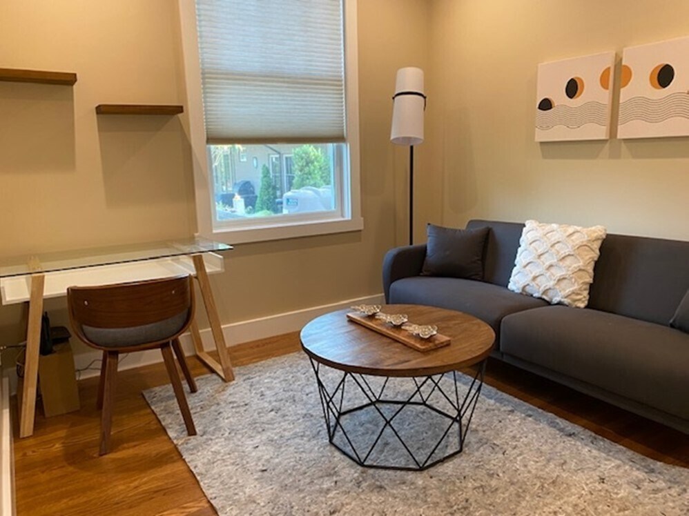 Sleeper sofa with writing desk - 406 North St