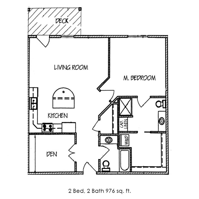 2 Bed 2 Bath | 976 sq ft - The Heights Condos