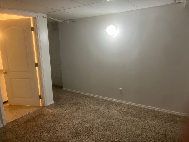 Bedroom looking NE - 1521 South Center Street