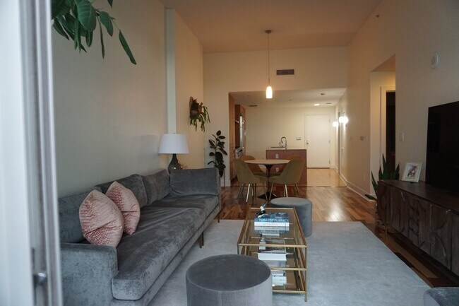 Before remodel photo to show scale and designer furnishings. - 1208 E Kennedy Blvd