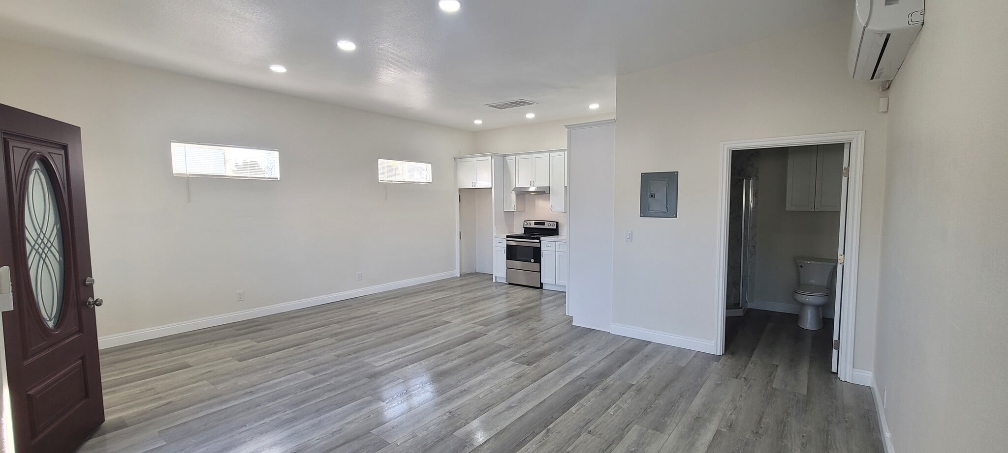 Kitchen area and living room area - 428 S Sultana Ave