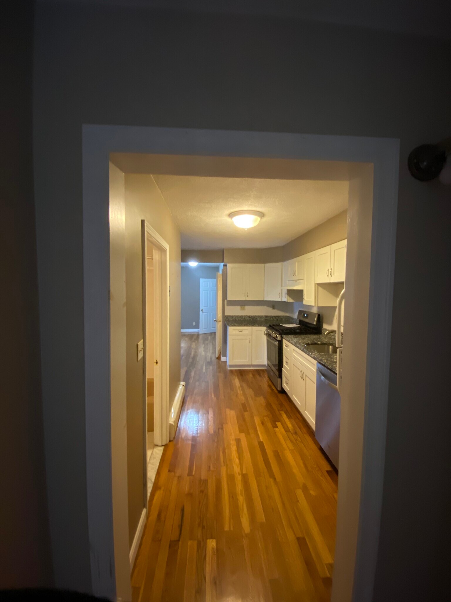 backdoor hallway into kitchen - 1125 Chestnut St
