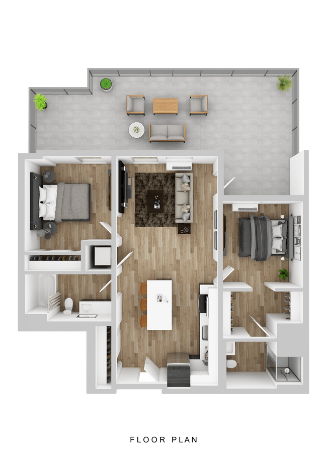 Floorplan - Hyas Point Apartments