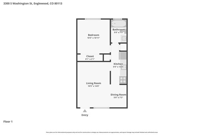 Floorplan - Lorinda Apartments