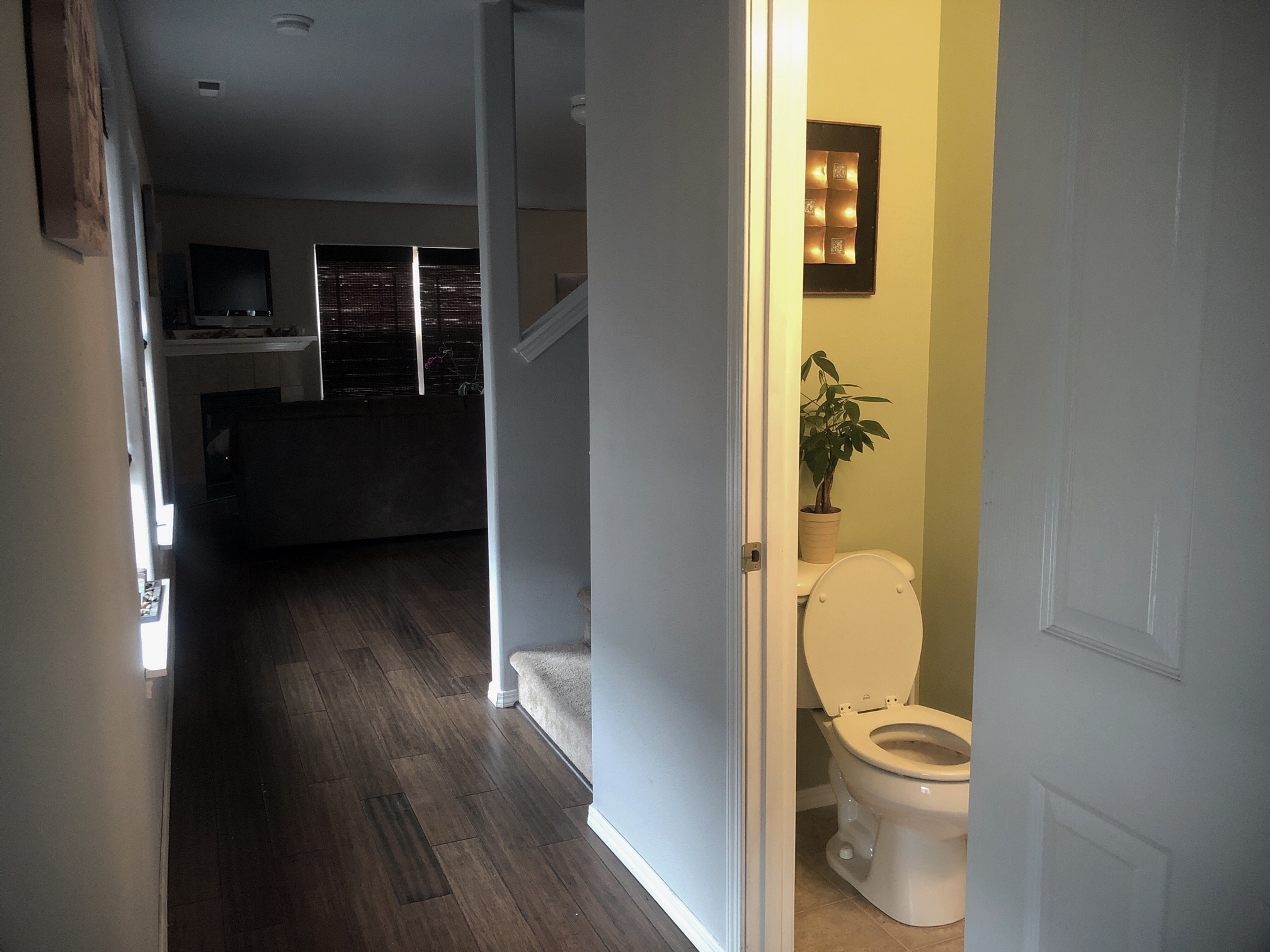 1/2 bathroom, downstairs - 2915 SW Indian Circle