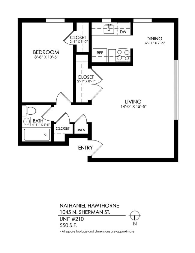 Floorplan - Nathaniel Hawthorne
