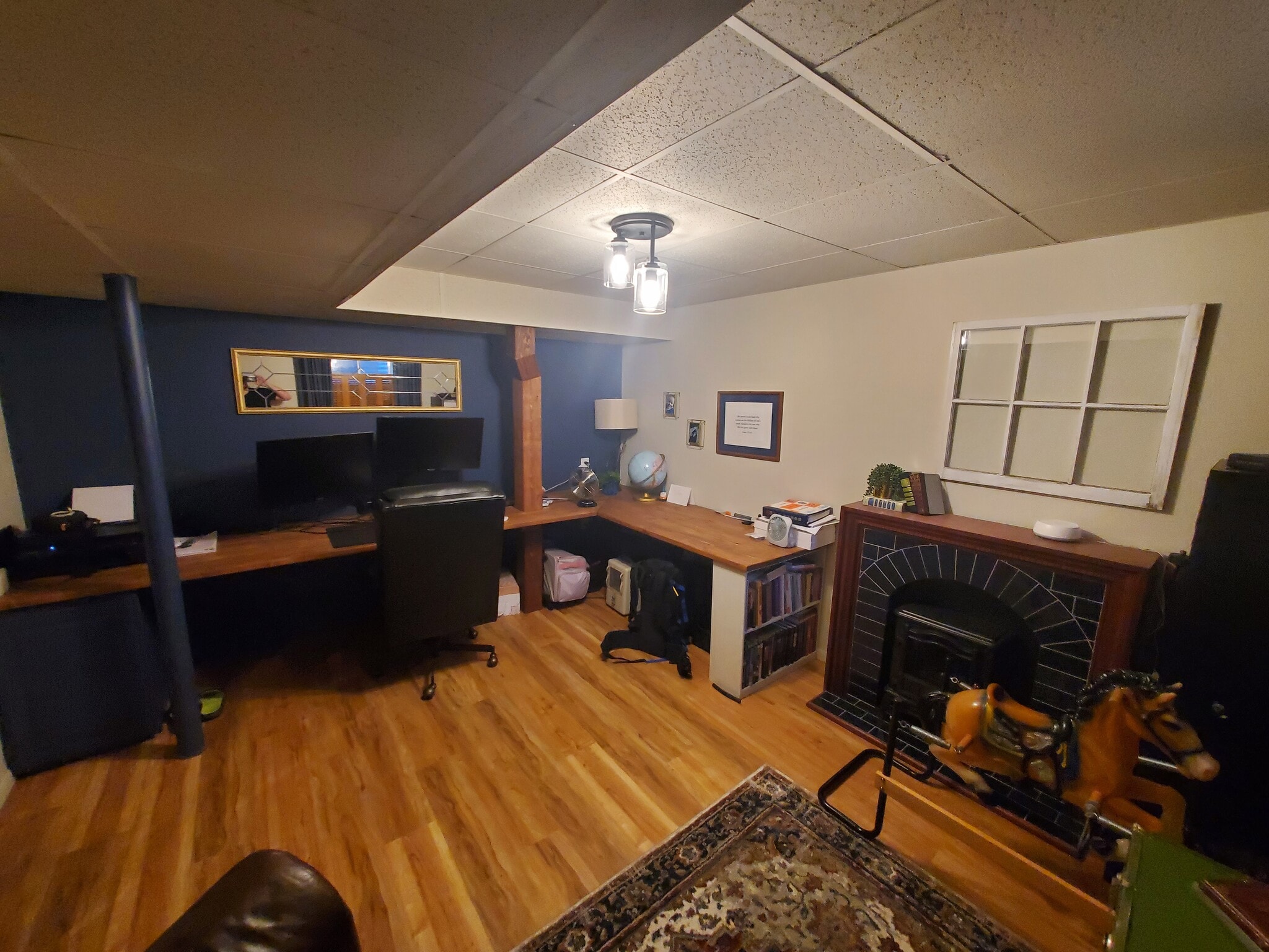Basement Office (11’8” x 13’3”) - 822 Banker Rd