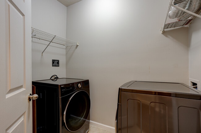 Laundry room with LG smart washer and dryer - 1850 Cotillion Dr
