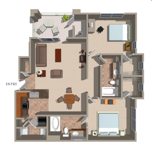2BR/2BA - Painted Trails